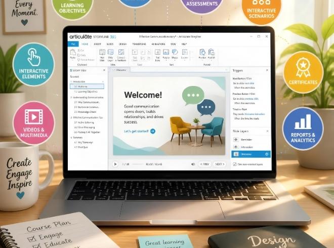 Articulate Storyline course